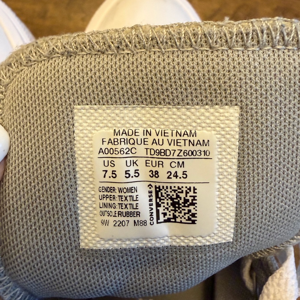 LN Converse Women's Chuck Taylor All Star Move Platform High Tops,Slate Sage Gum - Picture 7 of 7